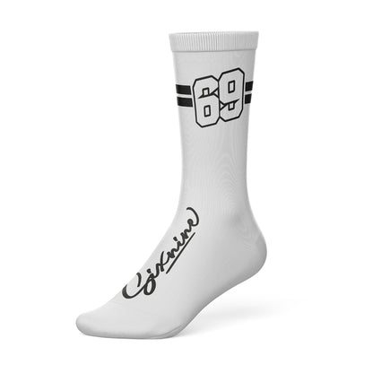 Calcetines 69 Serie Sixnine White
