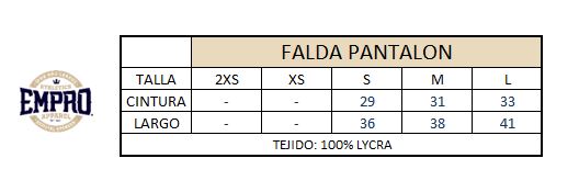 Falda Pantalón Oficial OLYMPIA AMATEUR