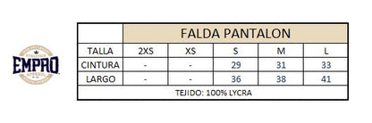 Falda Pantalón Oficial OLYMPIA AMATEUR