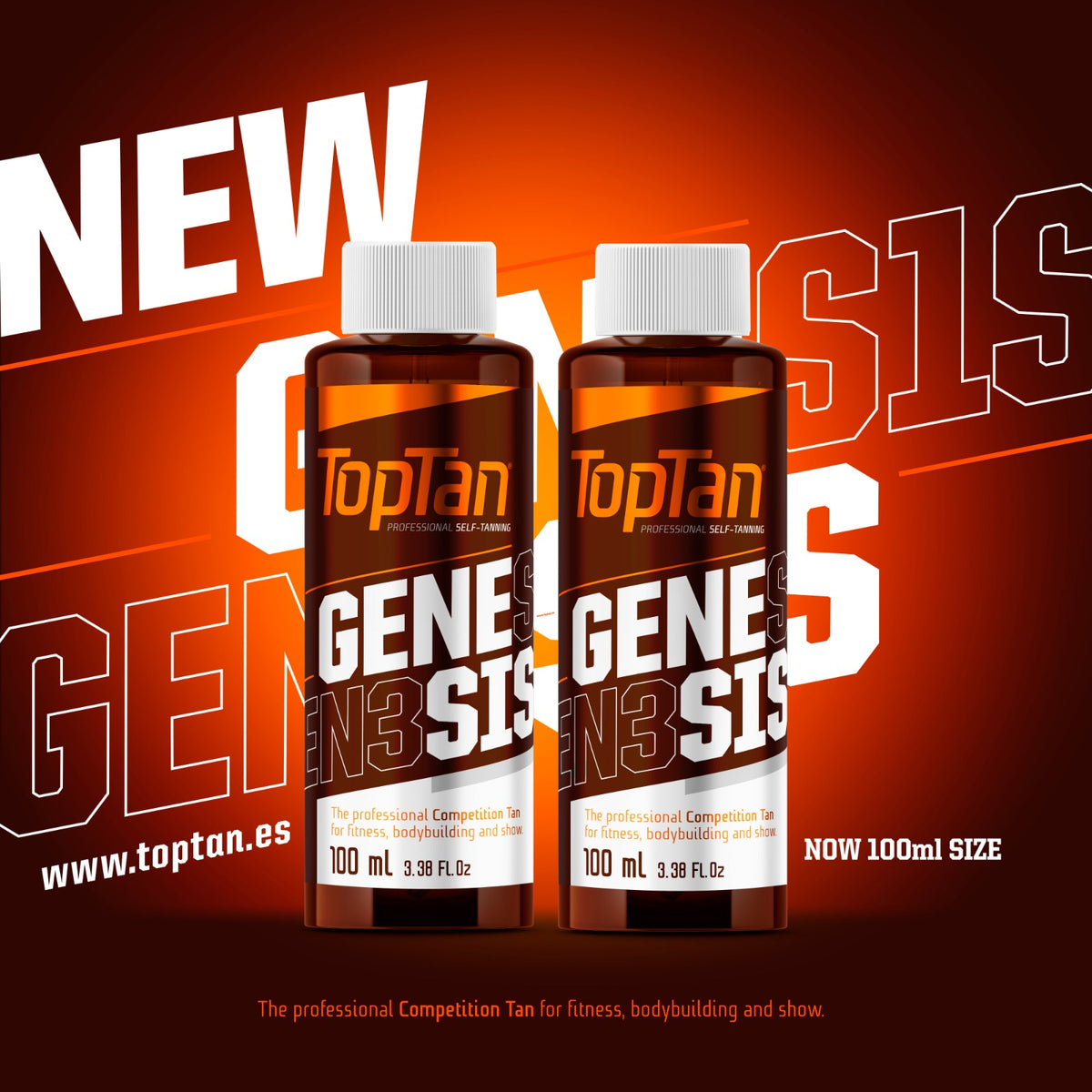 Pack Viaje Toptan Génesis 2 x 100ml