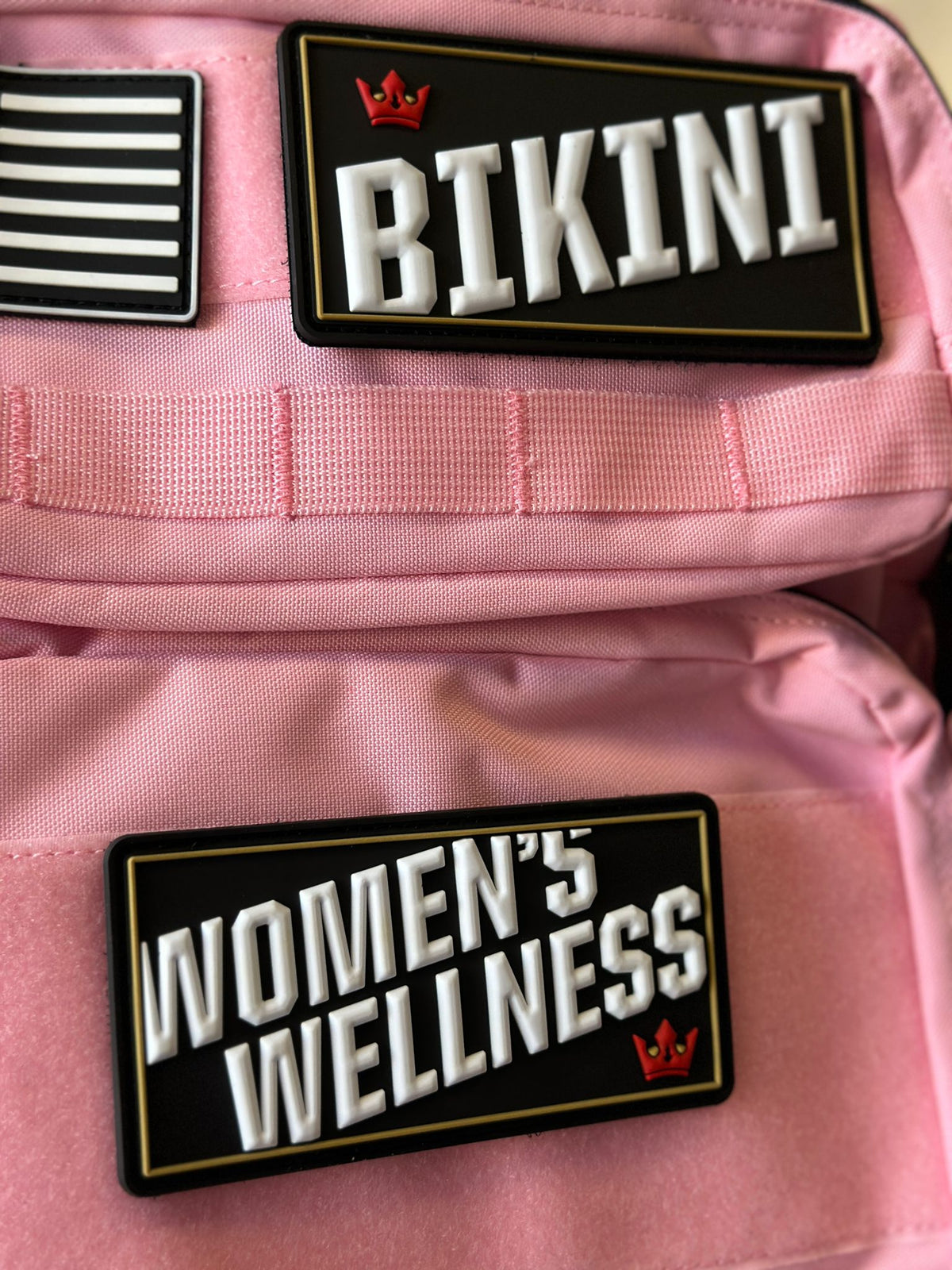 Parches velcro para mochilas