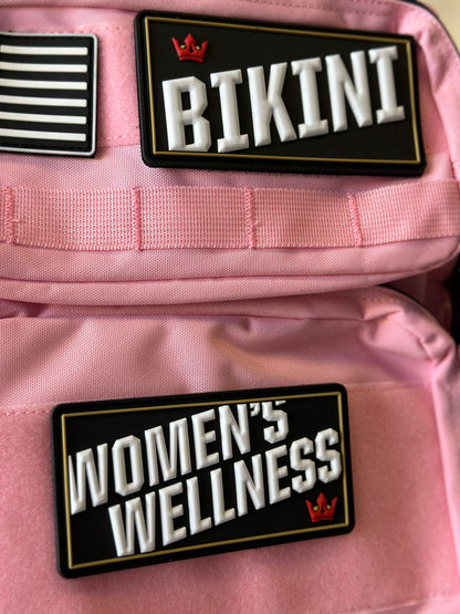 Parches velcro para mochilas