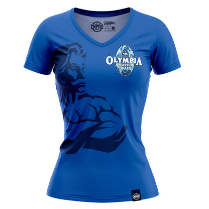 Camiseta mujer Mr. Olympia Amateur Mod. Weider