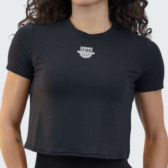 IFBB PRO BLACK WOMEN'S T-SHIRT IFBB