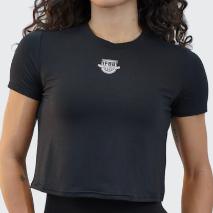 IFBB PRO BLACK WOMEN'S T-SHIRT IFBB
