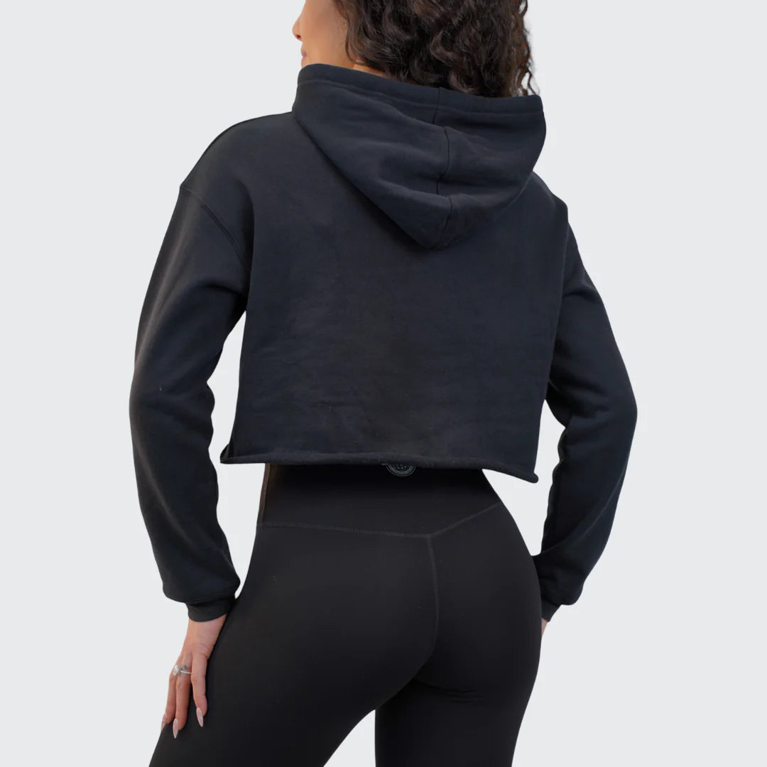 WOMEN'S BLACK IFBB SWEATSHIRT