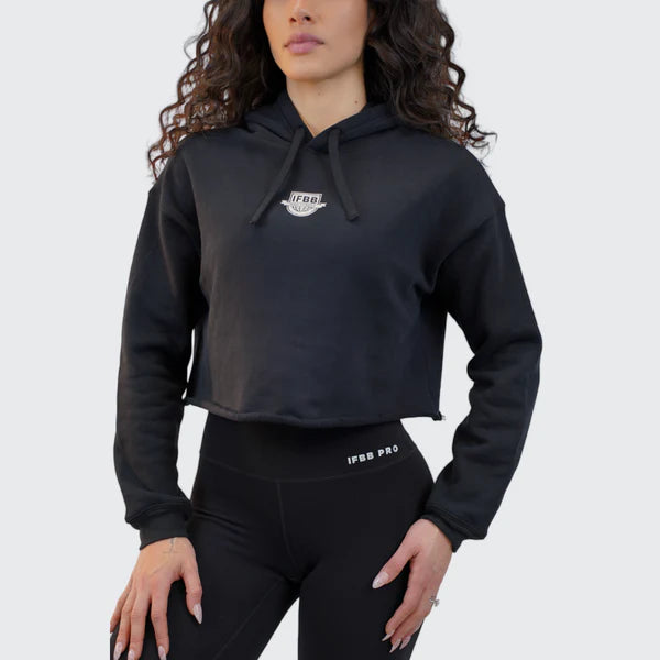 WOMEN'S GREY IFBB SWEATSHIRT
