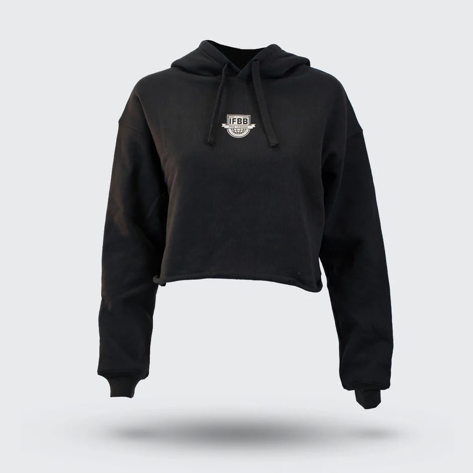 WOMEN'S BLACK IFBB SWEATSHIRT