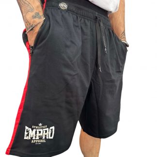Bermuda Algodón Empro Classic Serie Sixnine Black-Red