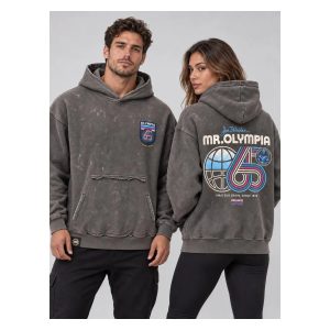 Sudadera Mr. Olympia 65 Gris