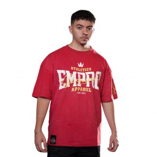 OVERSIZE EMPRO ACID ROJA