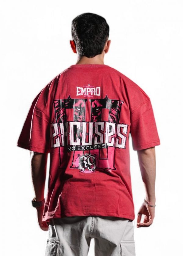 OVERSIZE ACID NO EXCUSE ROJA