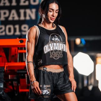 Camiseta Oficial BASKET FIT OLYMPIA 1965 Black