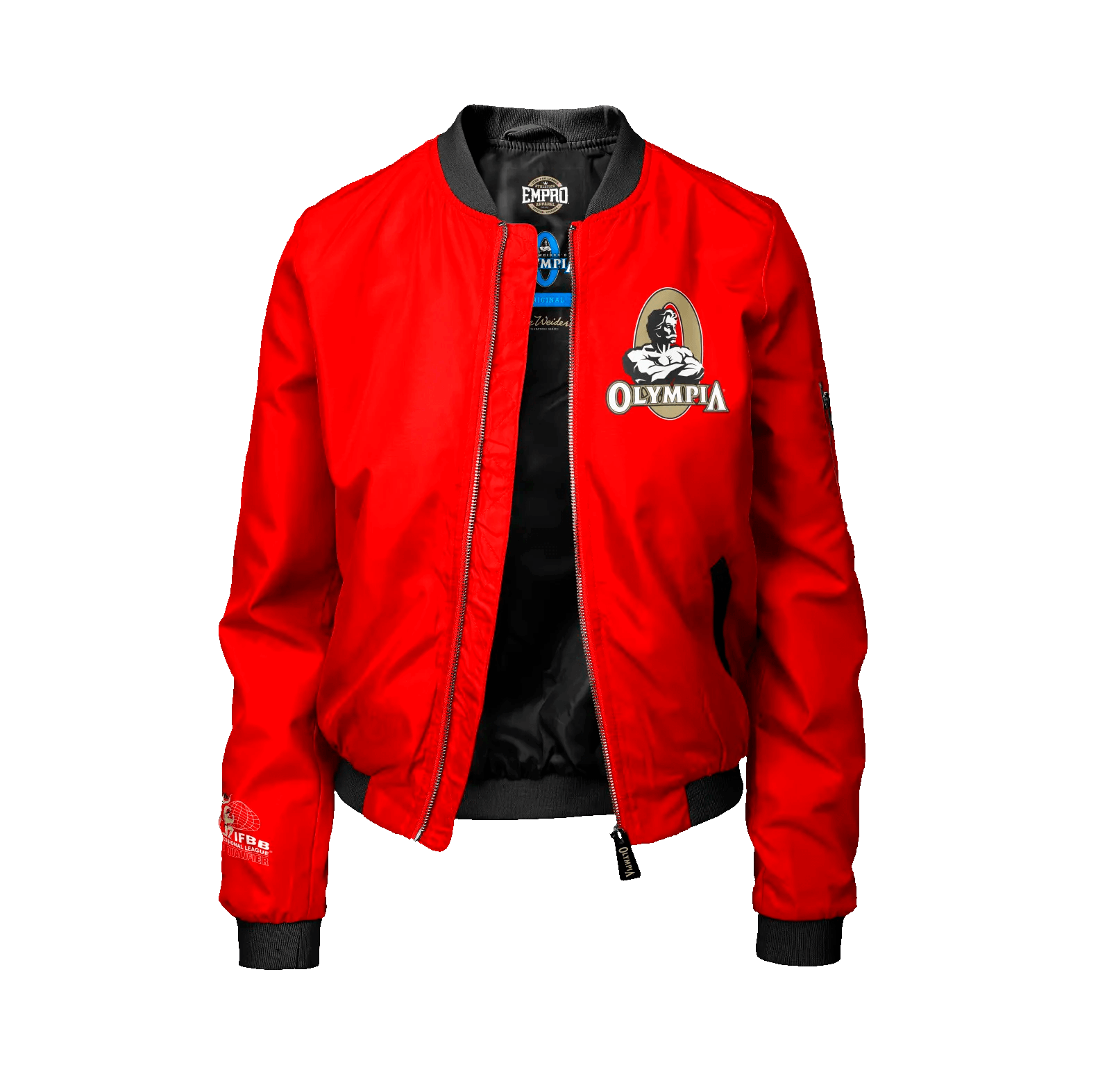 Bomber Oficial Olympia Red 2022 – Empro Wear