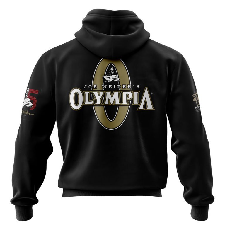 Sudadera bordada Olympia 65 – negra – Empro Wear