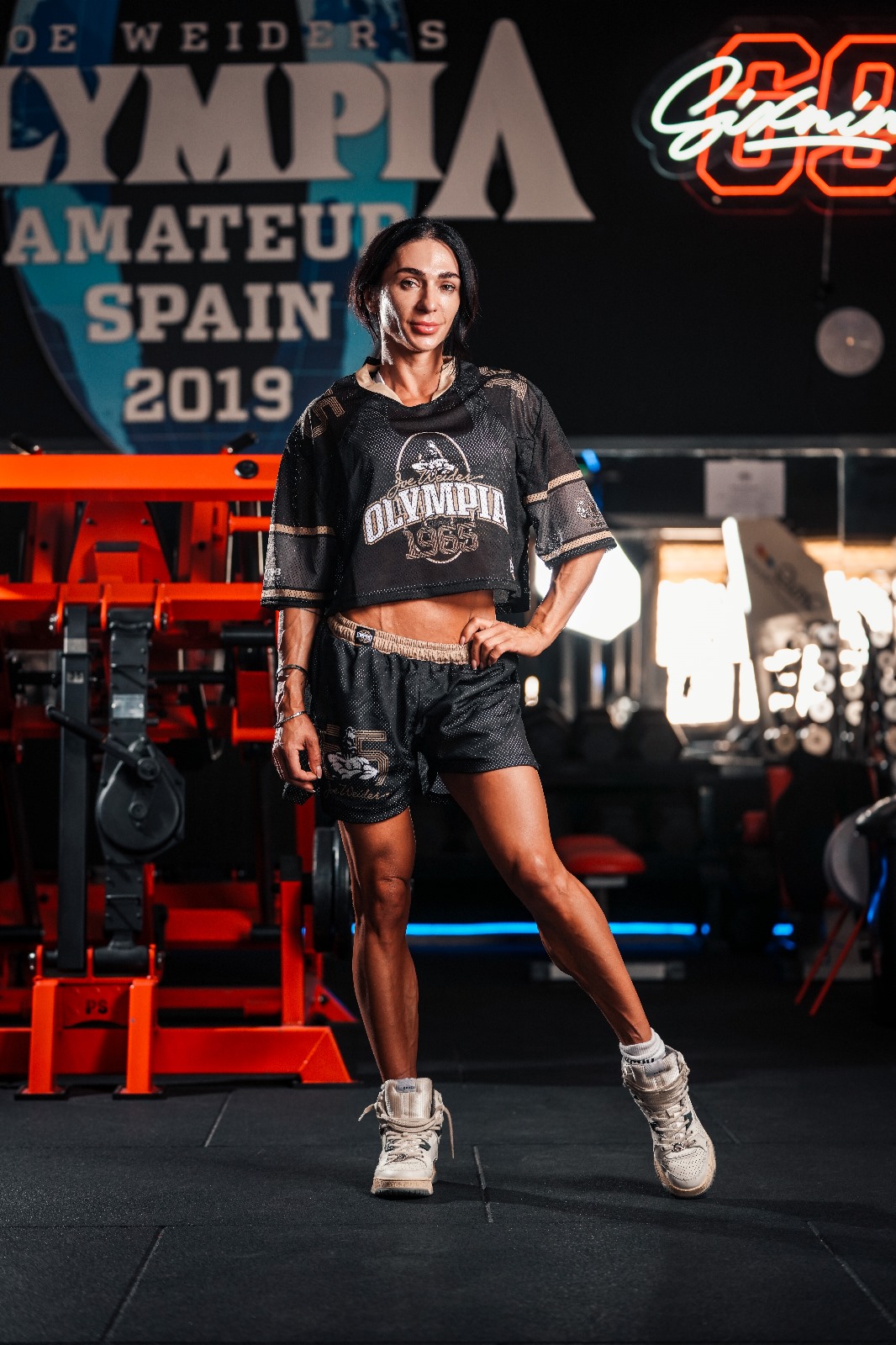 Camiseta Oficial NFL FIT OLYMPIA 1965 Black