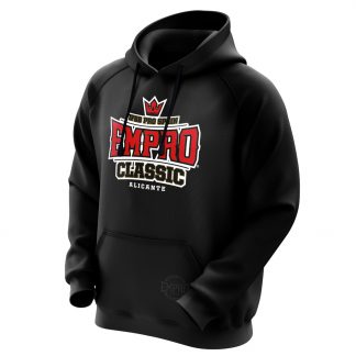 Sudadera Empro Classic Serie Sixnine con Capucha Black